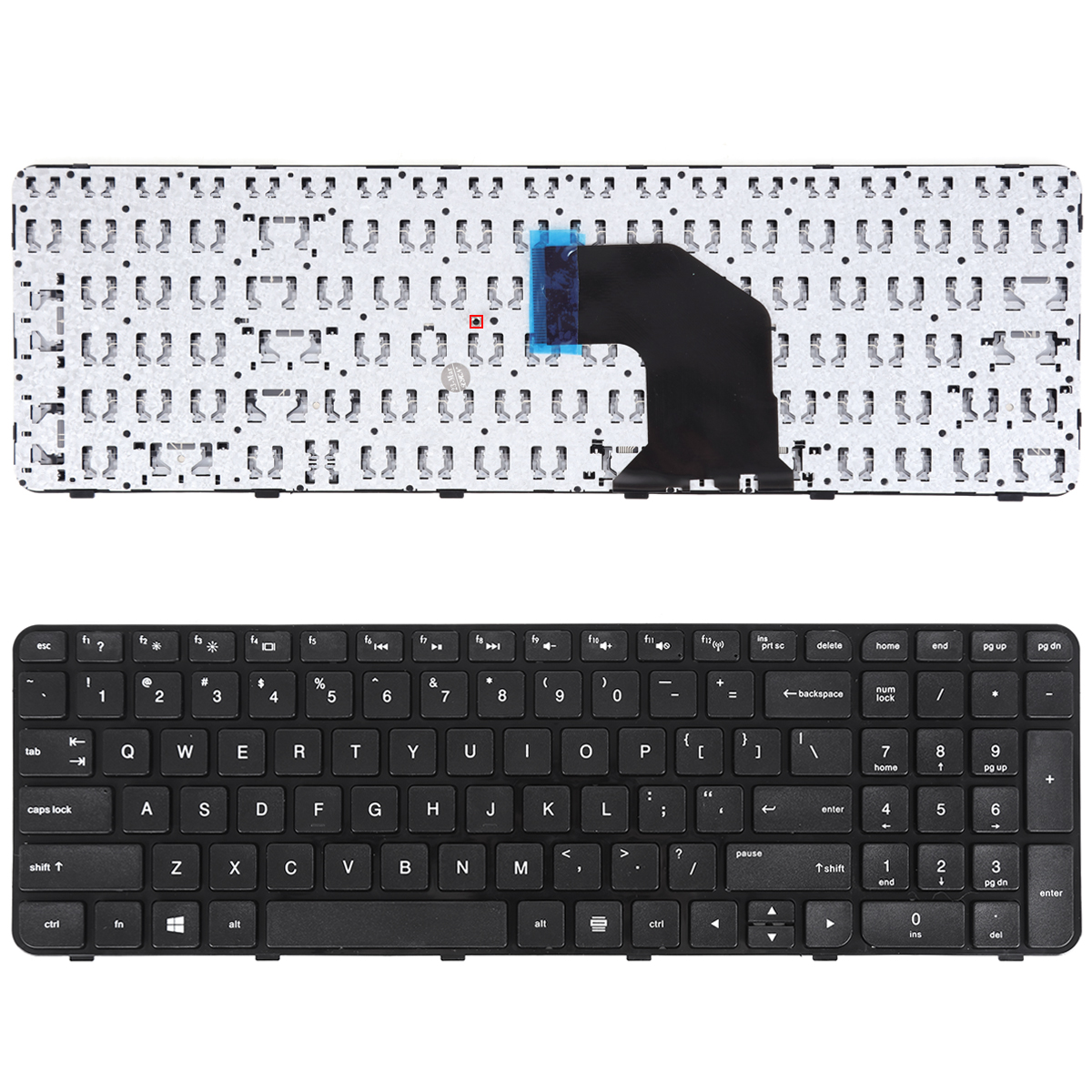 Picture of New Replacement Laptop Keyboard For HP G6-2000 GLOSSY FRAME BLACK(For Win8) US Layout